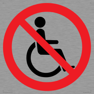 P914 Prohibition: No disabled access
